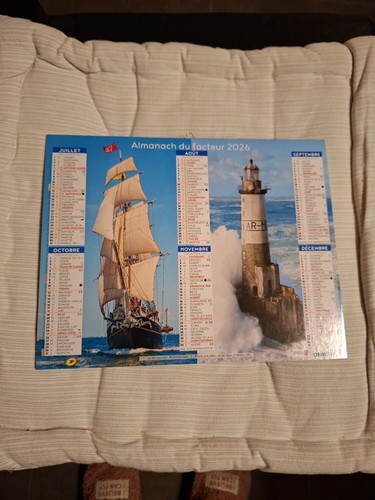 Calendrier ptt poste 2026 - calendrier, ptt,