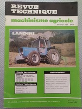 REVUE TECHNIQUE TRACTEUR LANDINI 5860 5870 6060 6070 6860 6870 6880 7860 7870 ..