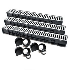 Caniveau 3x1m Grille