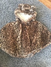 Poncho imprimé animal bébé