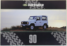 prospectus brochure tout-terrain Land Rover Defender 90 prospekt Opel VW Peugeot