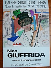  AFFICHE-NINO GIUFFRIDA-1975 -
