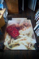 KATE MOSS BY MARIO SORRENTI B Large Bus Shelter Original Fashion Vintage Poster