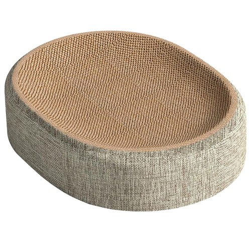 Tapis griffoir ovale sisal - griffoir,