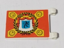 PLAYMOBIL ANCIEN DRAPEAU ANGLAIS POSTE DE GARDE REF 3544 PIRATES ANGLAIS