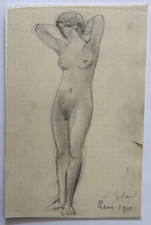 CURIOSA Femme nue DESSIN