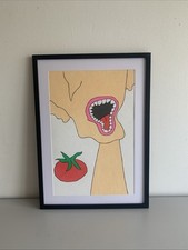 Art Brut Artiste Comptemporain Gian Disma Collection Tableau Posca