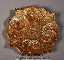 3.4" Old Chinese Copper 24k