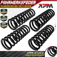 4x Ressort de Suspension Avant ARRIÈRE GAUCHE + R pour Mercedes-Benz W202 C 250