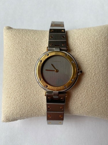 Montre cartier santos ronde - cartier, en