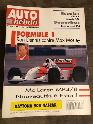 Auto hebdo 869 magazine - hebdo, n°869
