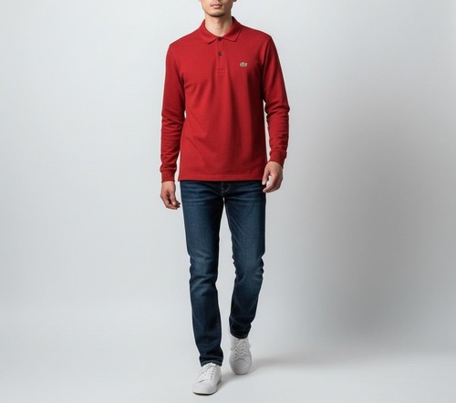 Lacoste shirt homme rouge - t-shirt, l
