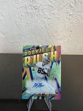 2024 Topps Chrome Football Brock Bowers All-Etch Rookie Rush Auto #RRA-BB