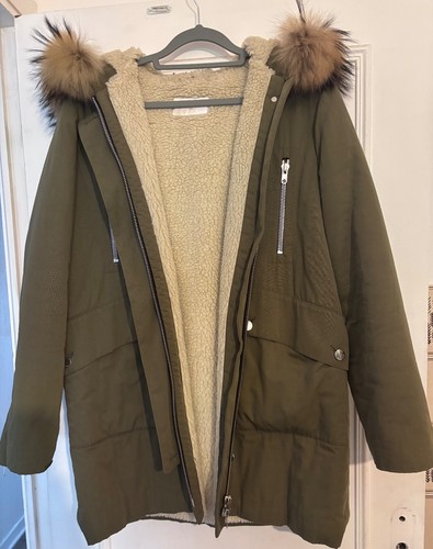 Parka sandro kaki femme - parka,