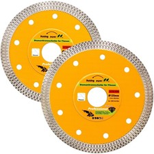 Disque à Tronçonner Diamanté 115 - 125 MM Carreaux Granit Extra Mince Céramique