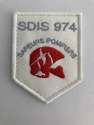 Ecusson pompiers sdis 974 - pompiers, la