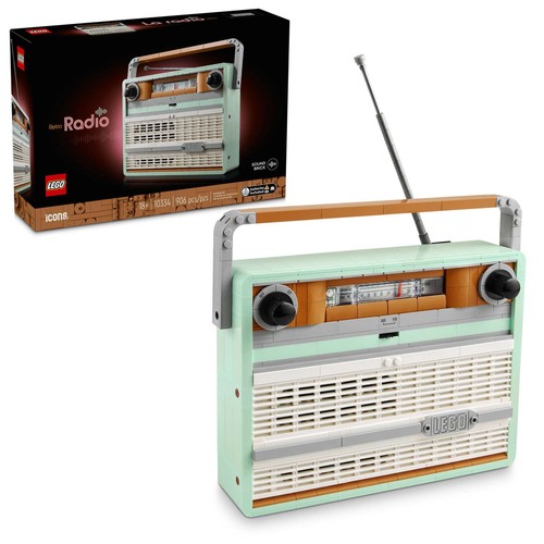 Lego icons radio rétro - lego,