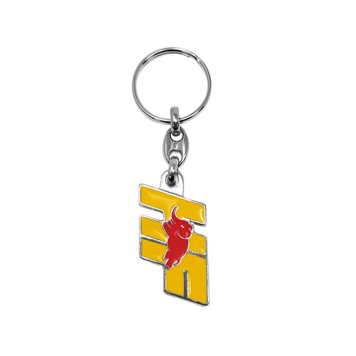 Porte clés officiel métal - en,