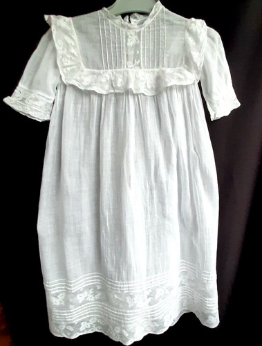 Ancienne robe baptême - robe,