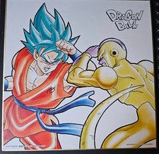Carte Dragon Ball Super DBZ Shikishi Ichiban Kuji Part 3 #9 Goku Frieza BANDAI