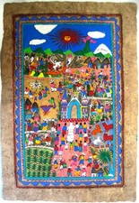 PEINTURE NAÏVE MEXICAINE SUR