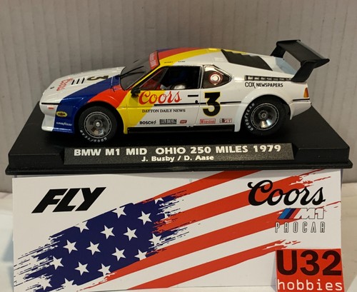 Slot car fly a2085 - bmw, m1
