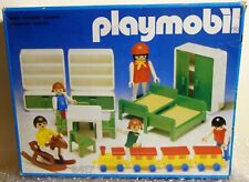 1982 Geobra Playmobil 3417 Set Chambre d'Enfants New Sealed Bags !