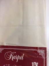 Pair High End Vintage 5th Ave Karpel  Drapes Ivory Bone Perfect For Restoration