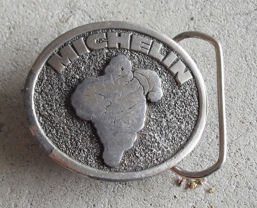 Vintage michelin man belt - vintage,