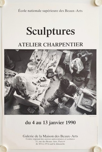 Affiche sculptures atelier - affiche,