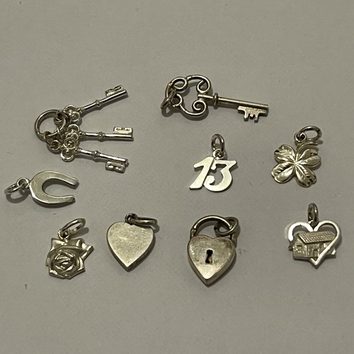 Lot charms argent - lot,