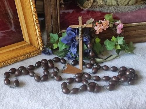 Ancien grand rosaire chapelet - rosaire,
