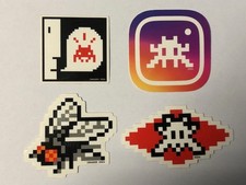 invader stickers