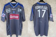 Maillot SCB BASTIA vintage UHLSPORT gris rare DOMORAUD n°17 LNF shirt maglia XL