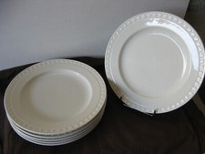 Lot de 6 assiettes plates en