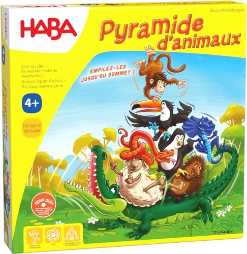 Haba pyramide animaux - pyramide, jeu