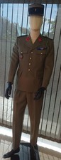 Ancien uniforme militaire modèle 1959 Lieutenant-Colonel du 56è RA + képi - TBE