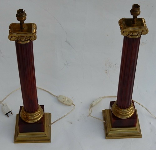 1950 paire lampes maison - de,