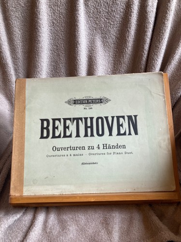 Beethoven ouvertures partition - beethoven,