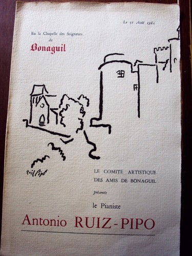 Bonaguil programme 1962 - bonaguil,