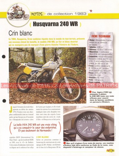 Husqvarna 240 1983 joe - joe, bar