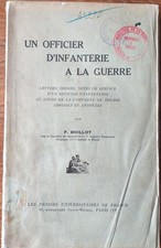 UN OFFICIER D’INFANTERIE