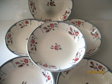 6 anciennes assiettes creuses