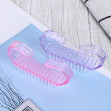  4 Pcs Nail Remover Brosse Manucure Pinceau Pour Ongles Petite De Nettoyage Mini