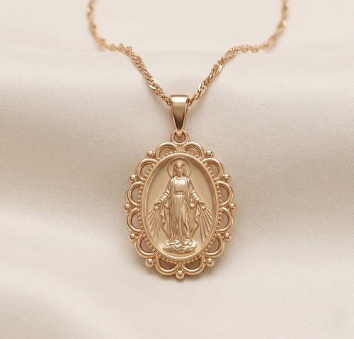 Collier pendentif ovale - collier,