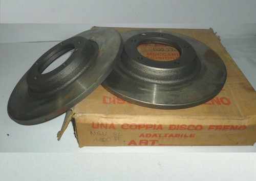 Paire disques frein avant - de,