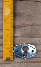   entrée de serrure Meubles  vintage art déco aluminium massif poli miroir