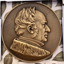 MÉDAILLE EN BRONZE MEDAL ART ÉTABLISSEMENTS KUHLMANN DIAMÈTRE 61 mm