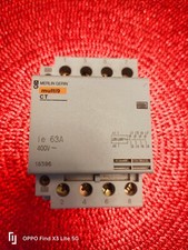 CONTACTEUR TETRA 63Ampère 4contact NO SCHNEIDER ELECTRIC MERLIN GERIN 63A 220Vac