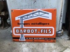 Ancienne plaque émaillée